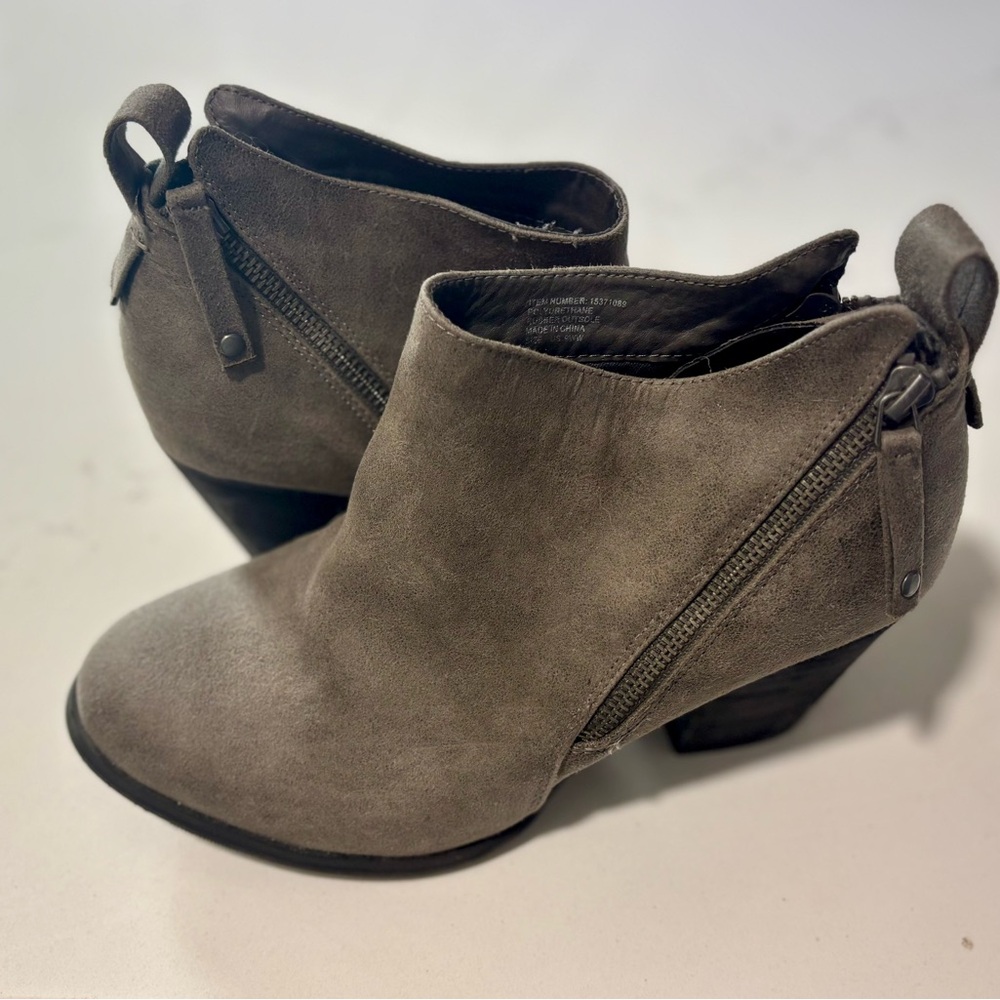 Torrid Gray Ankle Boots
